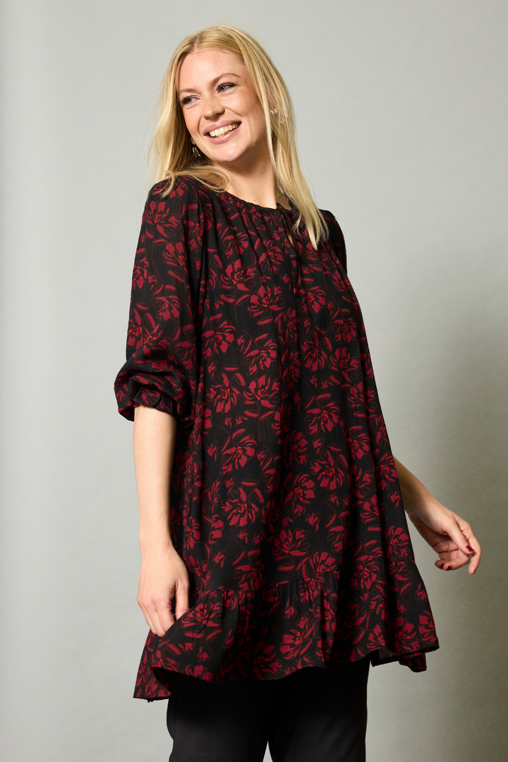 ZE - Bianca 896 - Tunic - Red