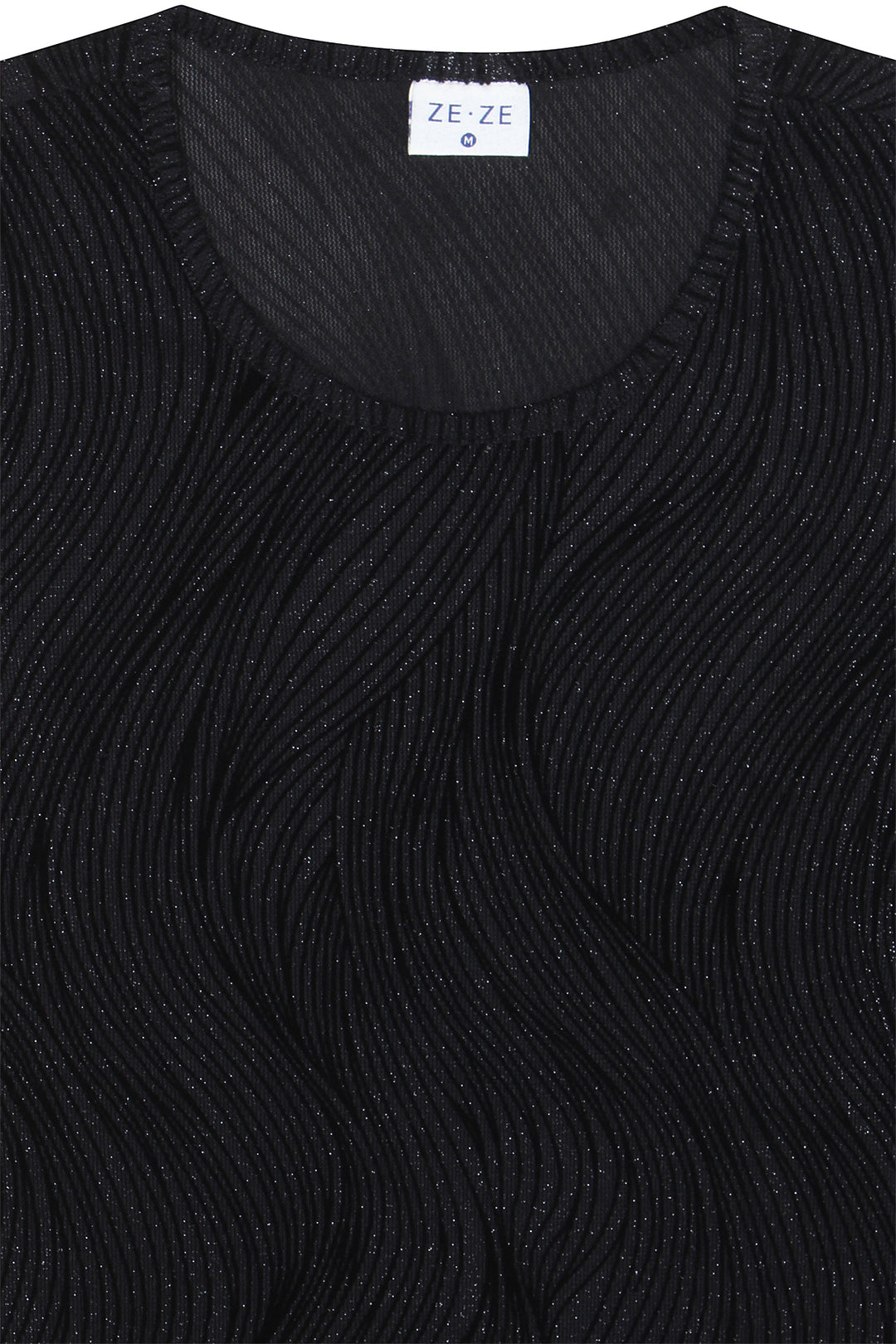 ZE - Briella 918 - Mesh t-shirt - Black