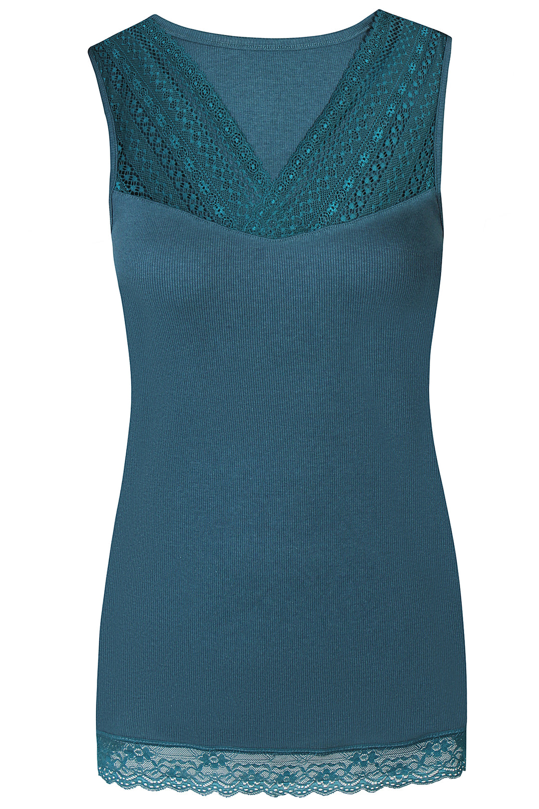 ZE - Brunhild 942 - Top with lace - Green