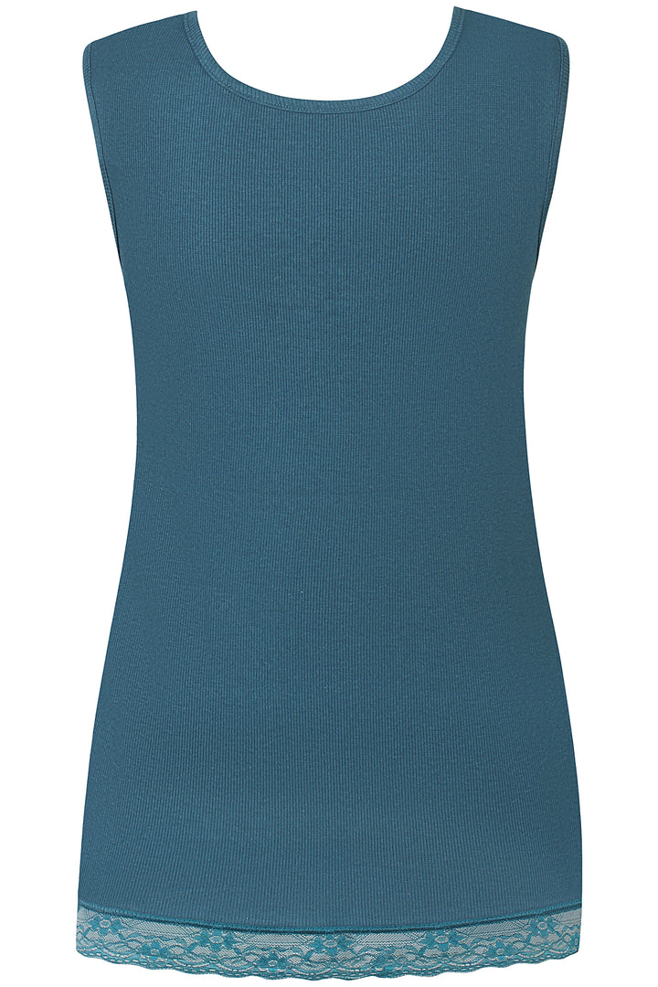 ZE - Brunhild 942 - Top with lace - Green