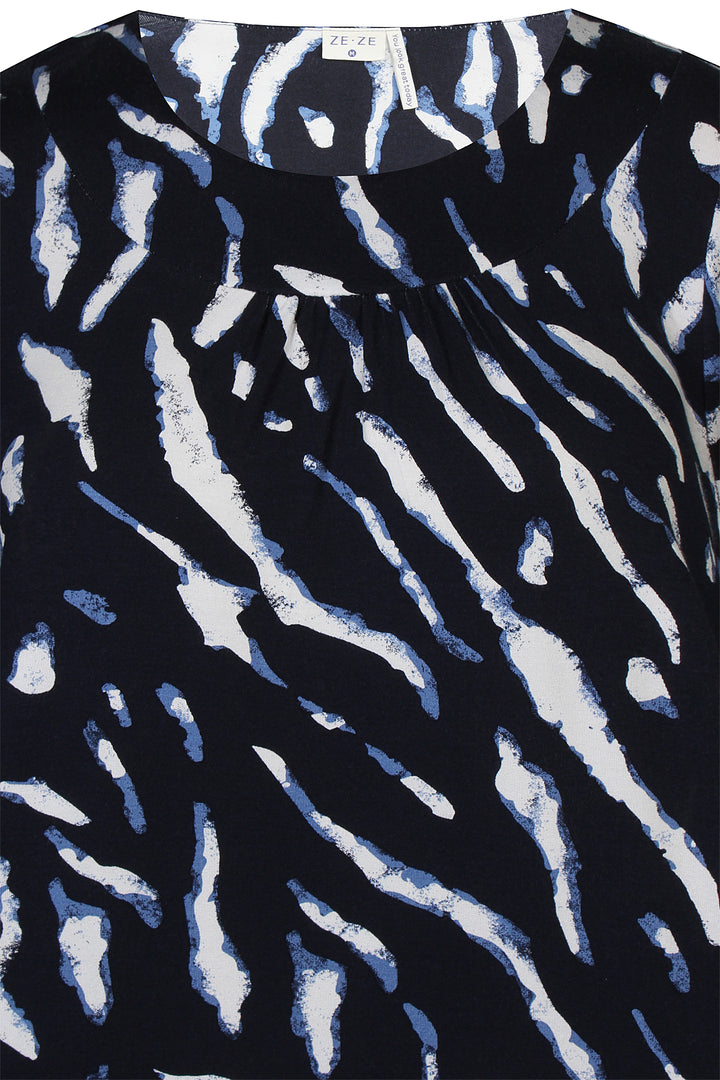 ZE - Julianna 946 - Tunic - Blue