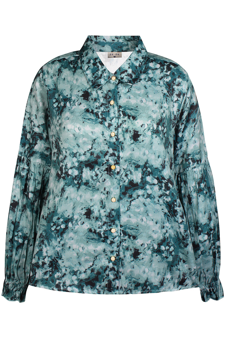 Ze-Clara 962 - Blouse - Green