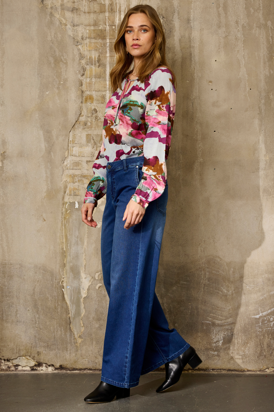 ZE - Cher 973 - Blouse - Blue