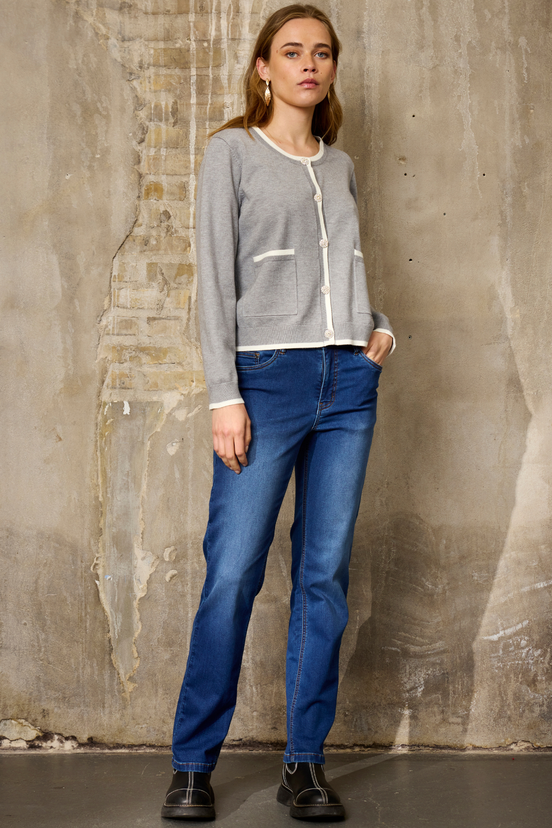 ZE - Shape 2 997 - Denim Pants - Blue