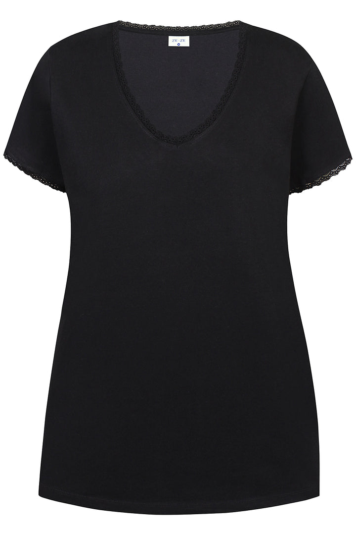 ZE - Daria 037 - T-shirt - Black
