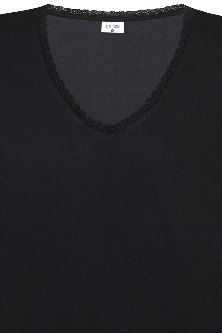 ZE - Daria 037 - T-shirt - Black