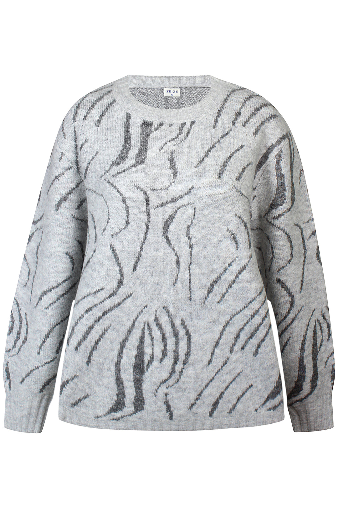 ZE - Catri 051 - Pullover - Grey