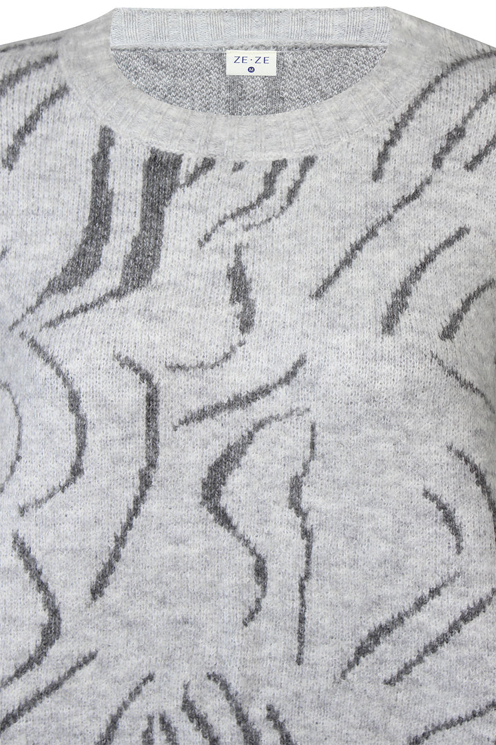 ZE - Catri 051 - Pullover - Grey