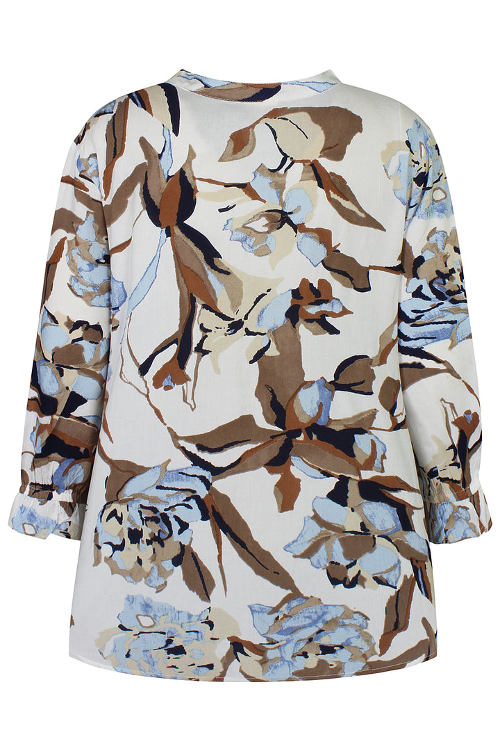 ZE - Dot 075 - Blouse - Blue