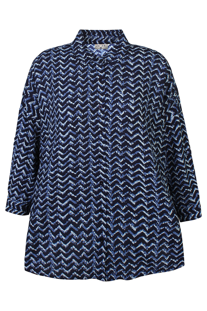 ZE - Dorthea 101 - Shirt - Blue