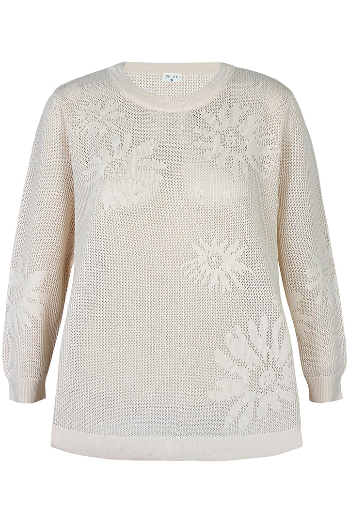 ZE - Delila 103 - Pullover - Sand