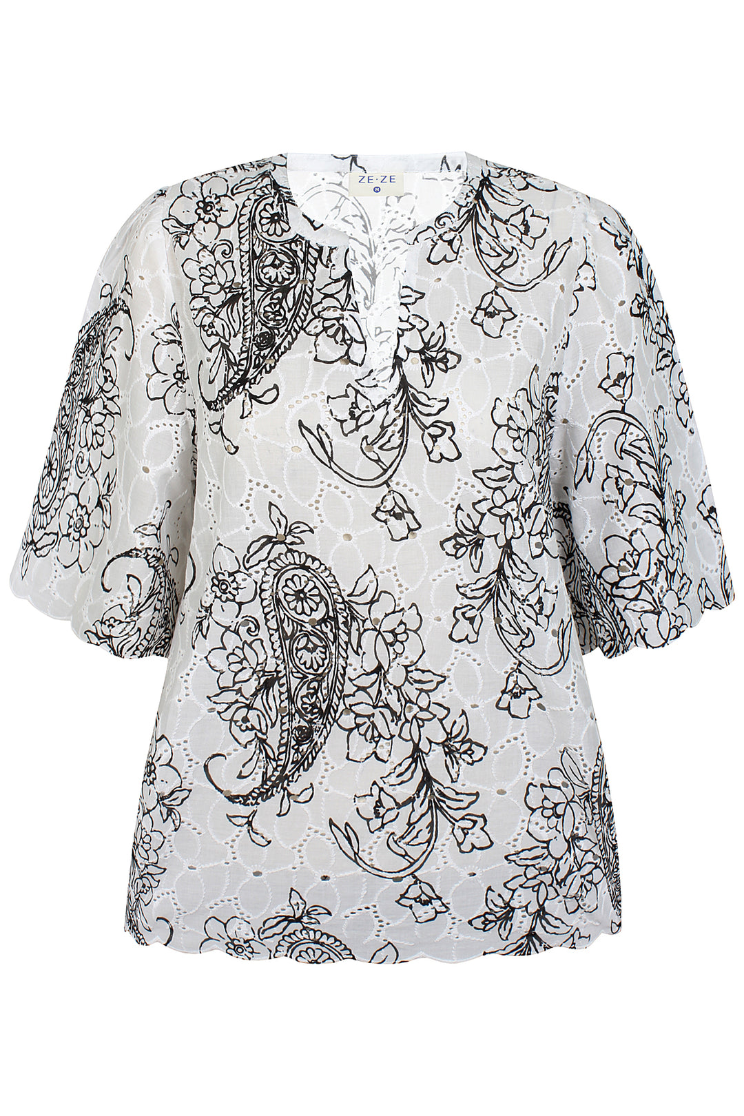 ZE - Fhira 146 - Blouse - Black