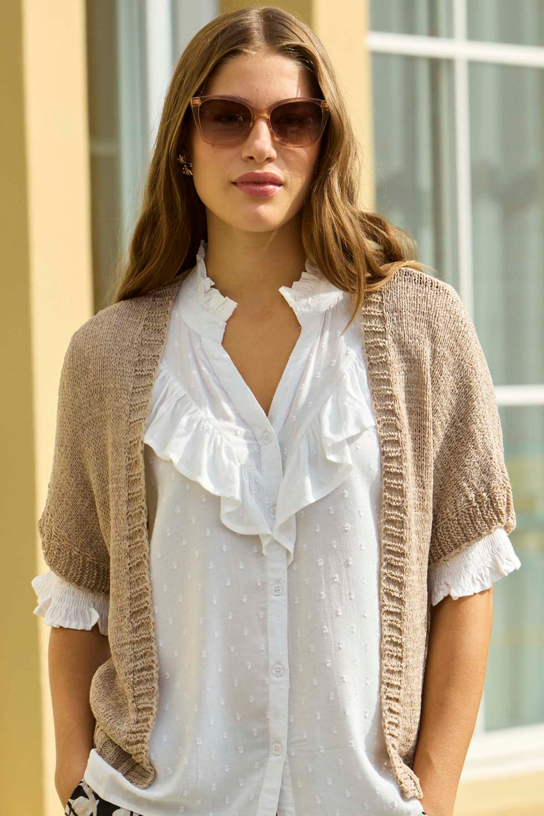 ZE - Felina 150 - Cardigan - Sand