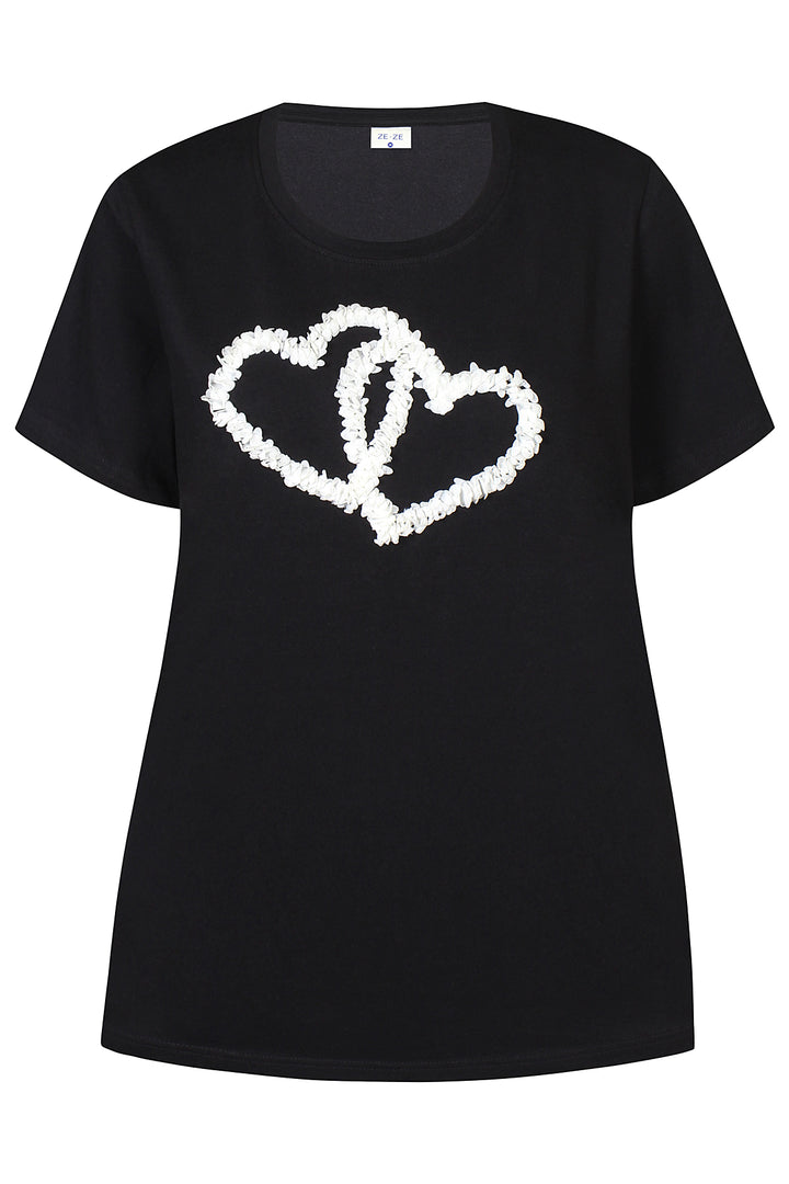 ZE - Franca 159 - T-shirt - Black