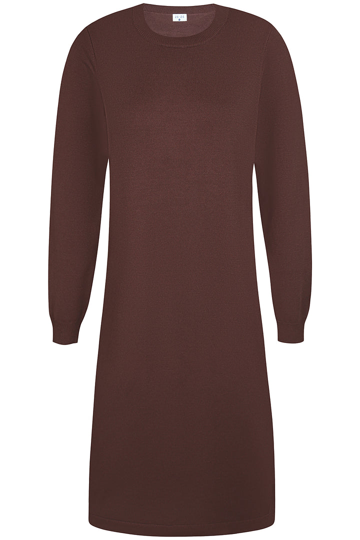ZE - Gaia 178 - Knit dress - Brown