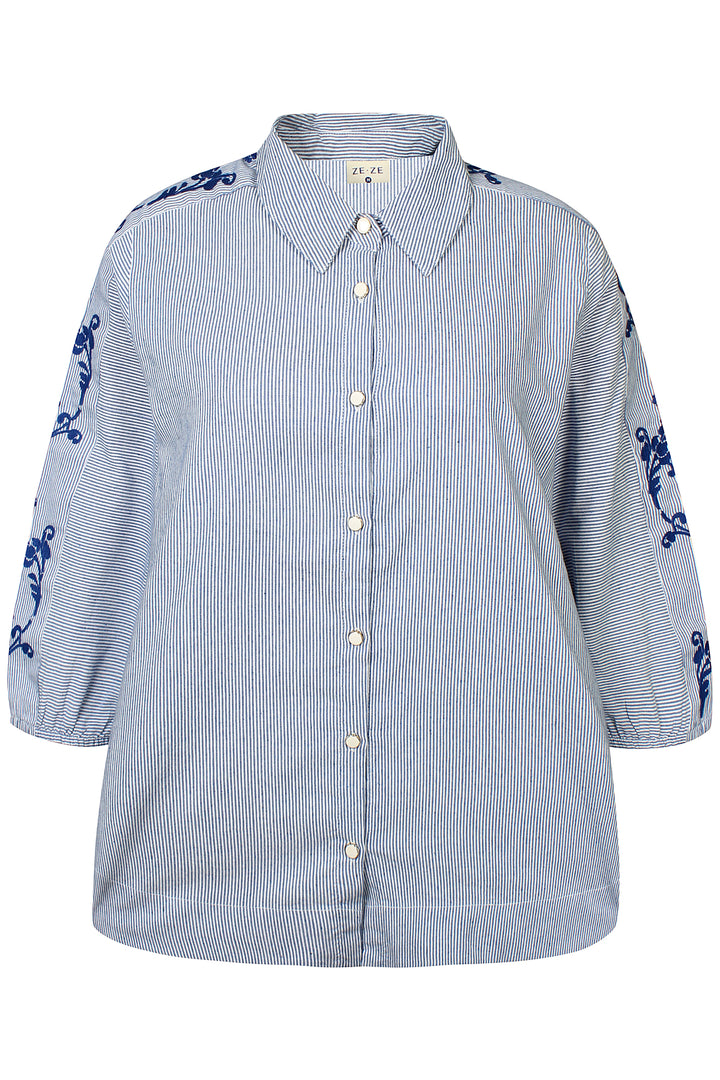 ZE - Gry 203 - Shirt - Blue