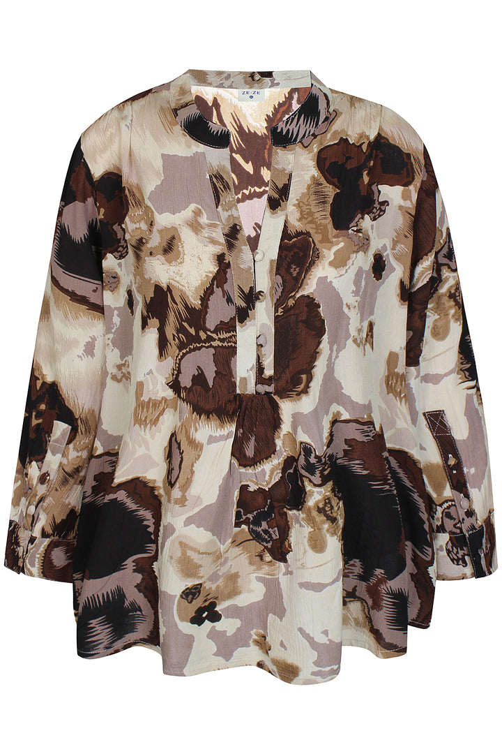 ZE - Gunhild 205 - Blouse - Brown
