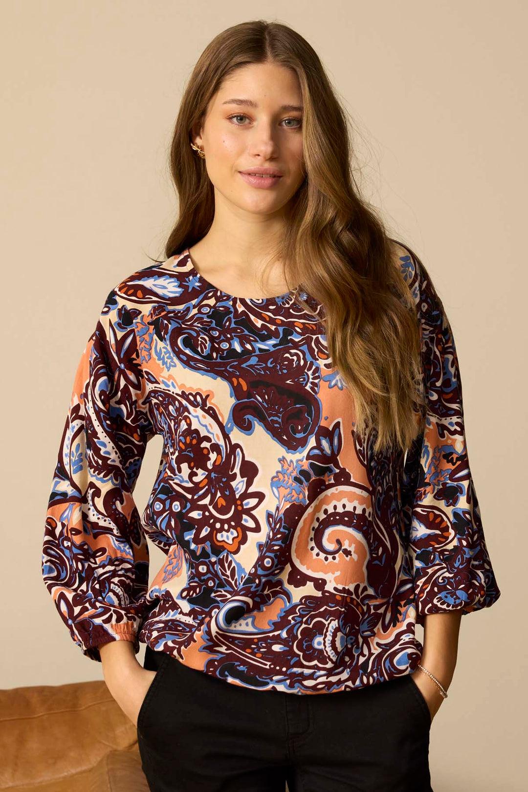 ZE - Relly 520 - Blouse - Blue