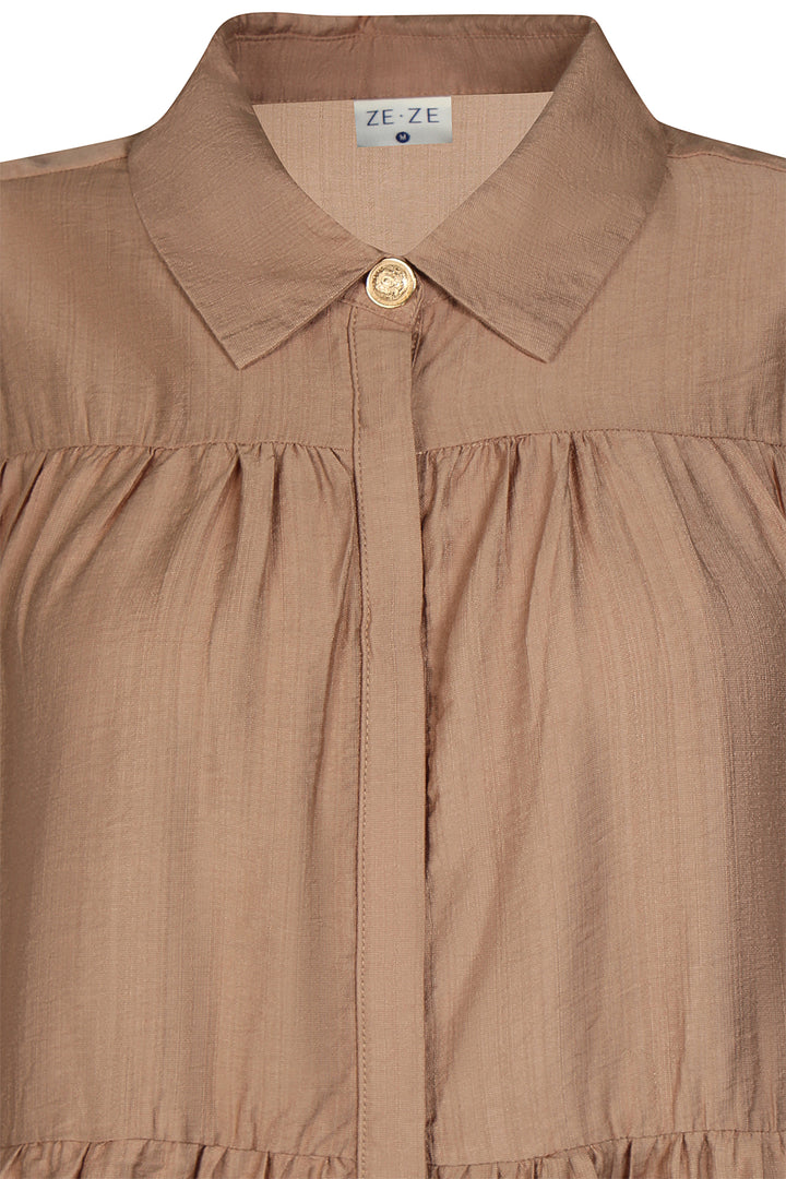 ZE - Greta 223 - Shirt - Brown