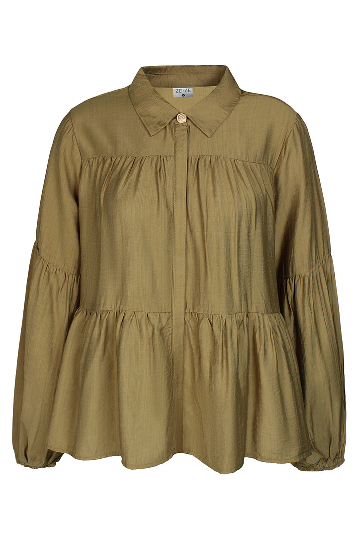 ZE - Greta 223 - Shirt - Green