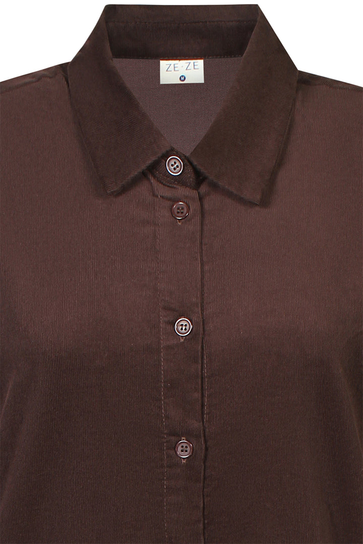 ZE - Gloria 224 - Dress - Brown