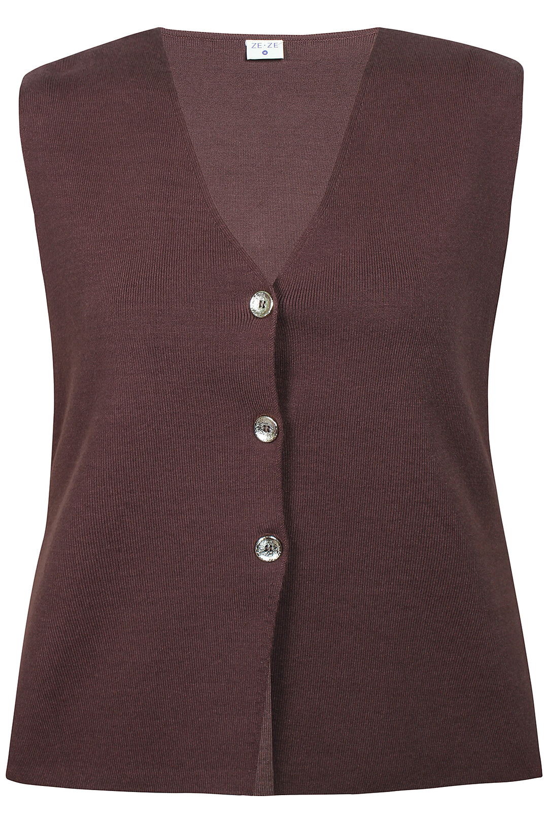 ZE - Hanna 251 - Waistcoat - Brown