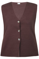 ZE - Hanna 251 - Waistcoat - Brown