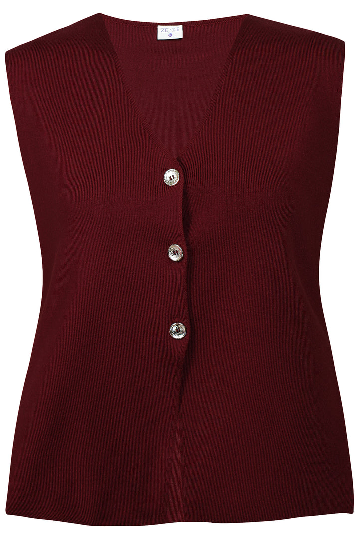 ZE - Hanna 251 - Waistcoat - Red