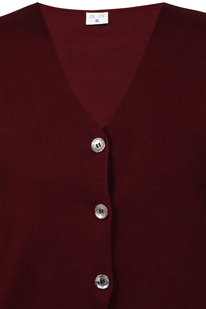 ZE - Hanna 251 - Waistcoat - Red