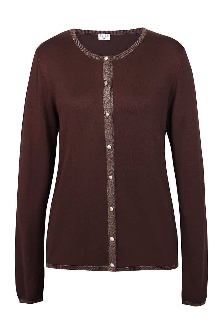 ZE - Hanna 252 - Cardigan - Brown