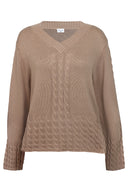 ZE - Hedda 282 - Pullover - Brown