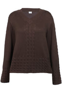 ZE - Hedda 282 - Pullover - Brown