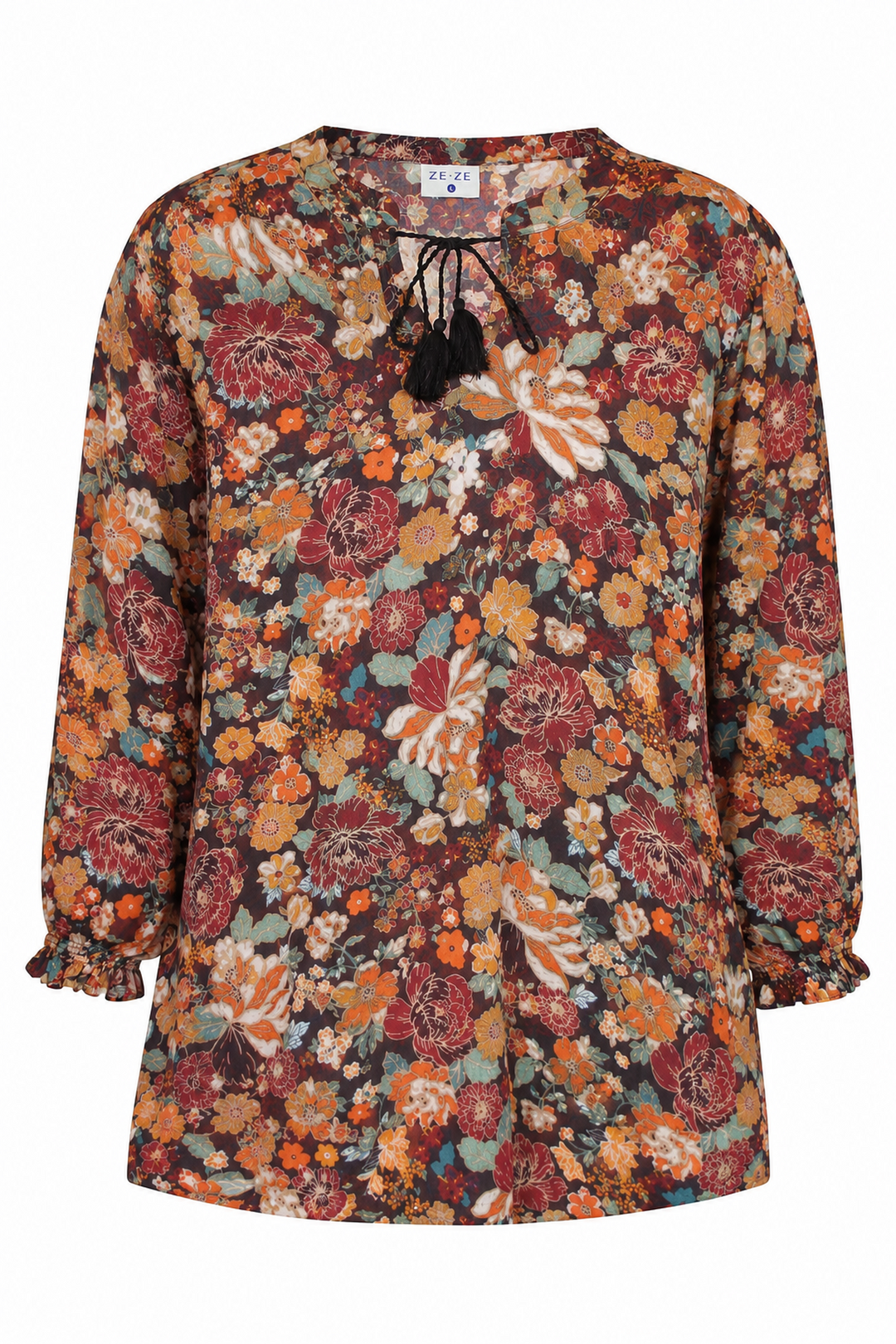 ZE - Hiam 293 - Blouse - Brown