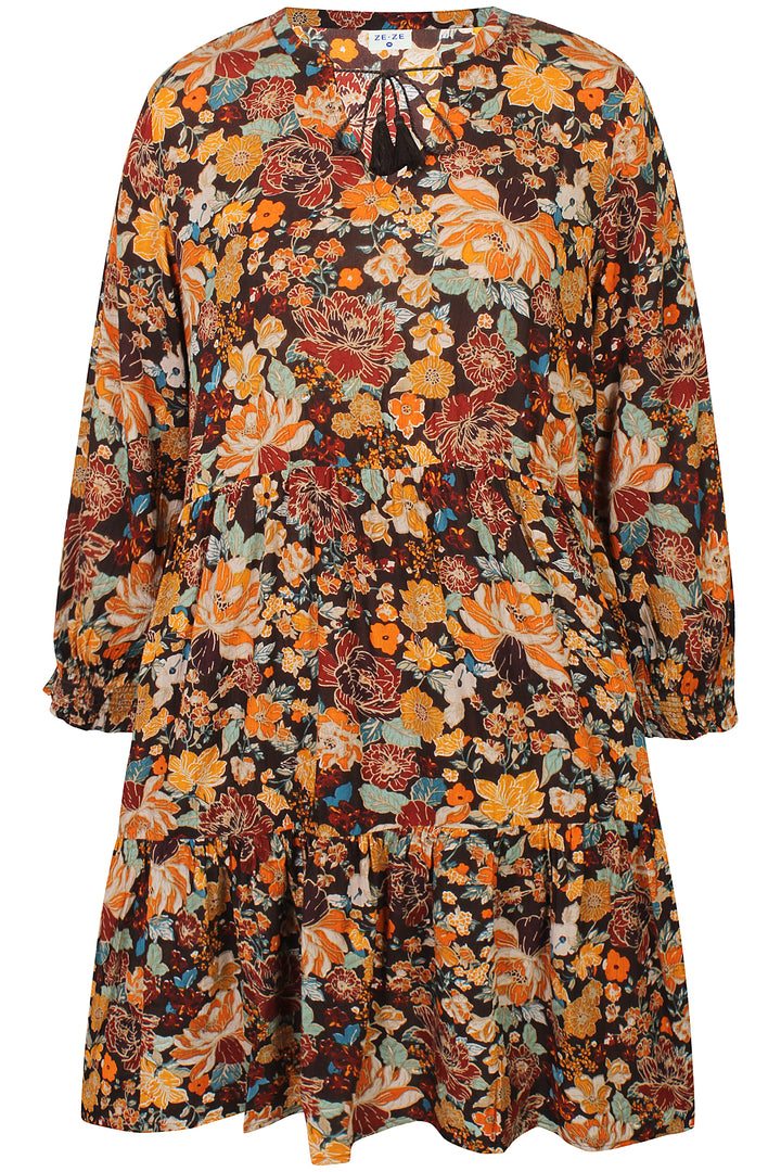 ZE - Hiam 294 - Dress - Brown