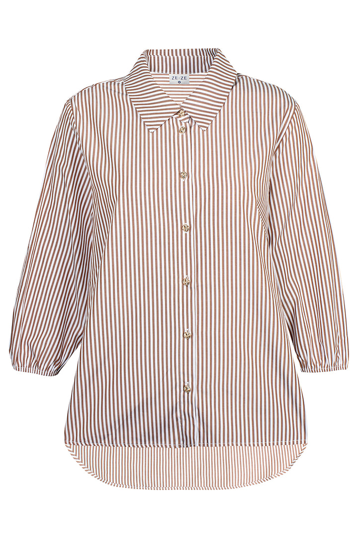 ZE - Hawa 305 - Shirt - Brown
