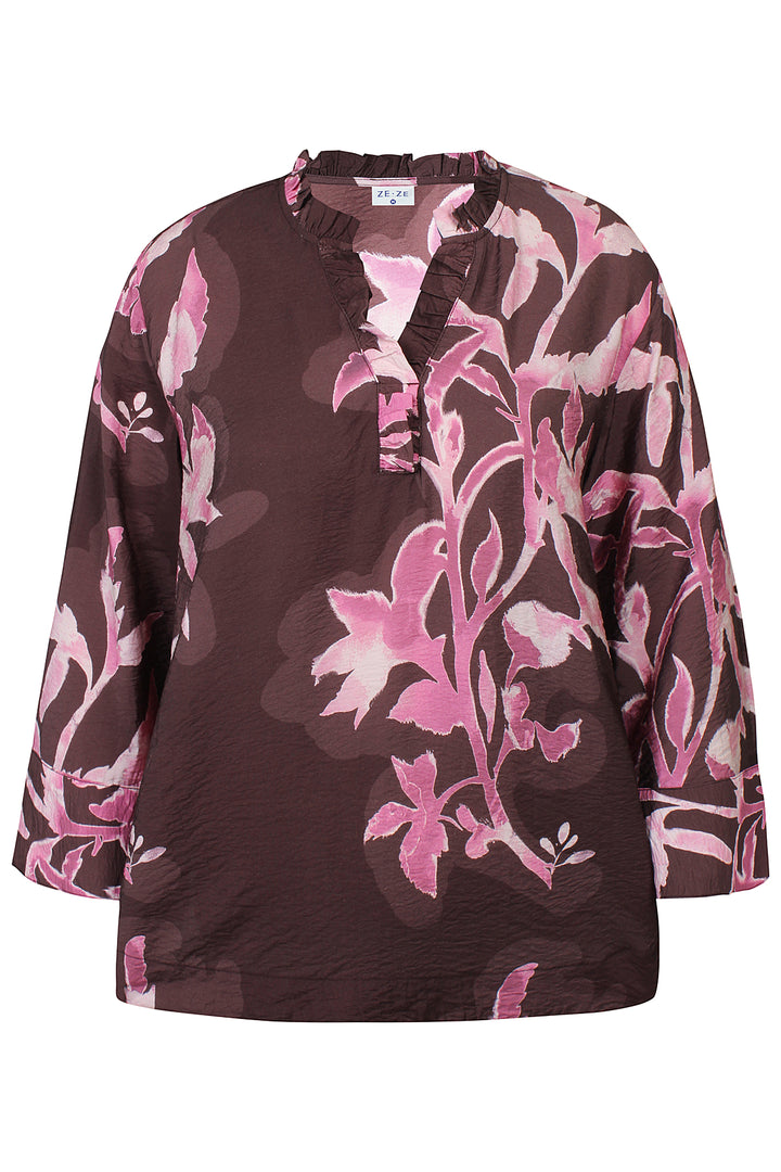 ZE - Inara 353 - Blouse - Brown