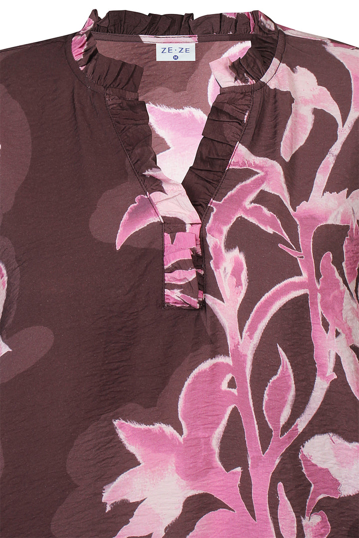 ZE - Inara 353 - Blouse - Brown