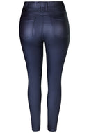 ZE - Dixie 469 - Coated legging  - Blue