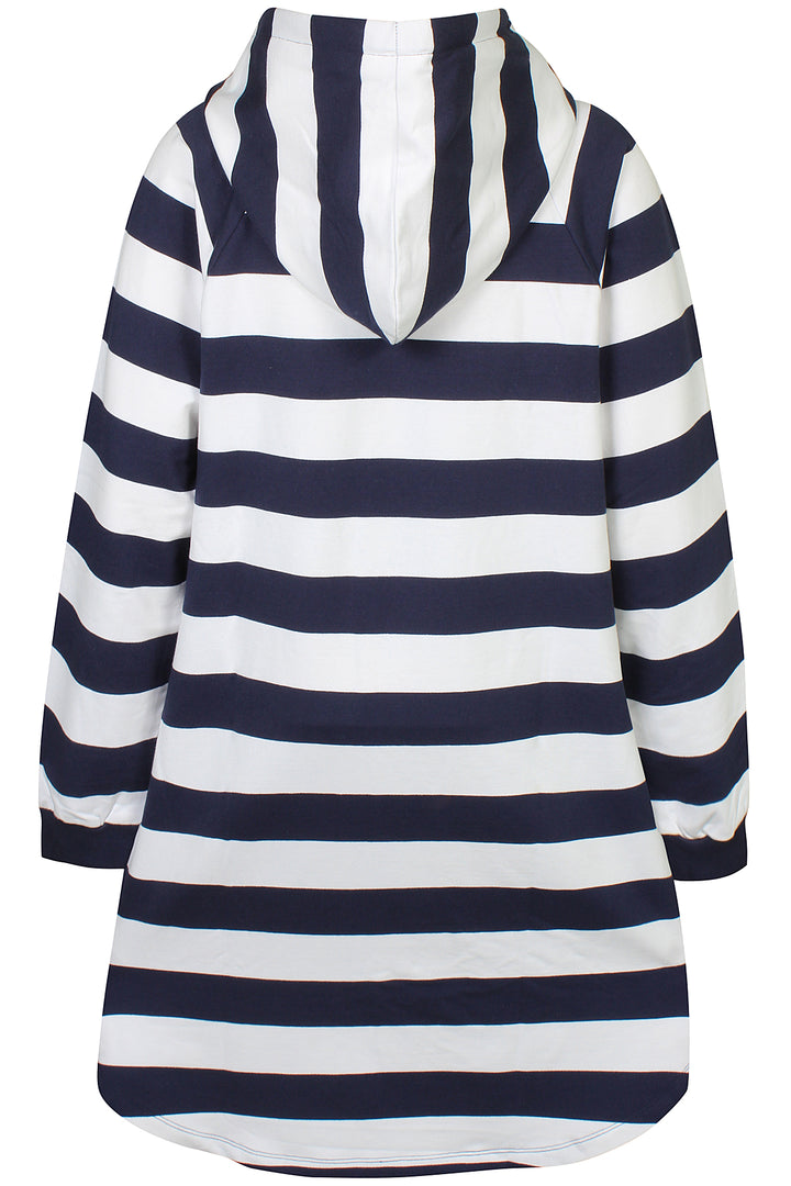 ZE - Ebony 16 - Hoodie dress - Blue