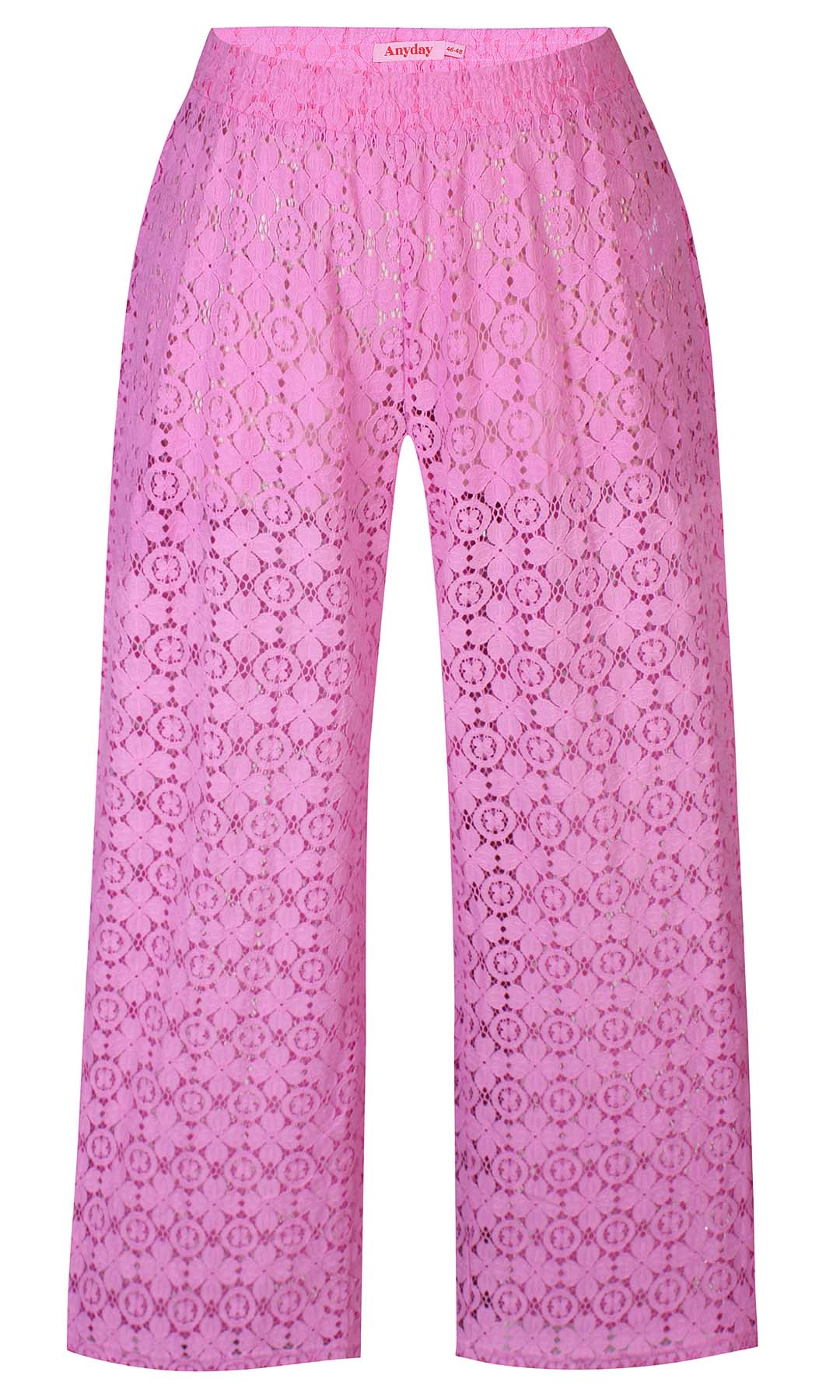 Tuesday 167 - Lace Pants - Pink
