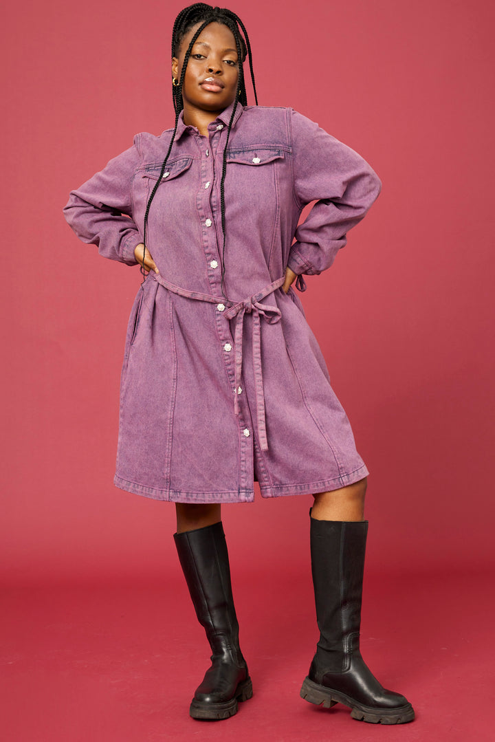 ANY - Fidelia 259 - Denim dress - Red