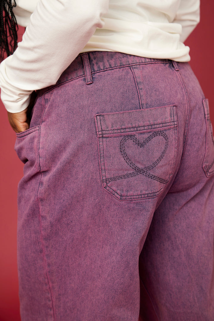 ANY - Tuesday 260 - Denim pants - Red