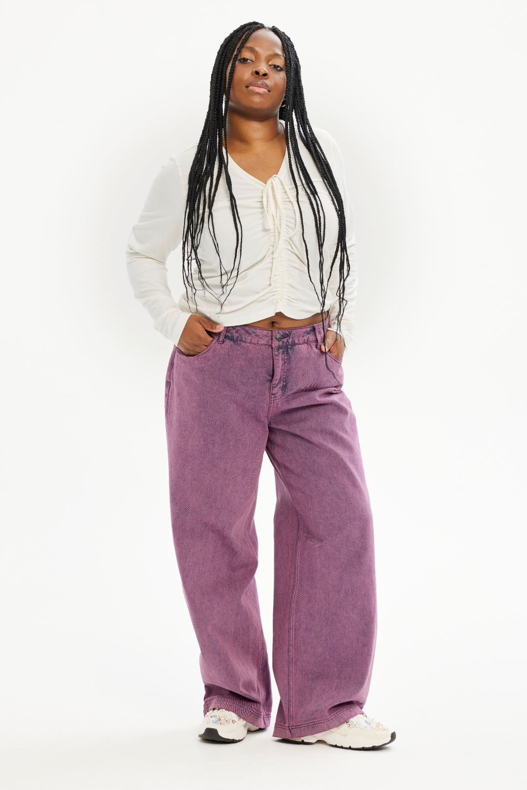 ANY - Tuesday 260 - Denim pants - Red