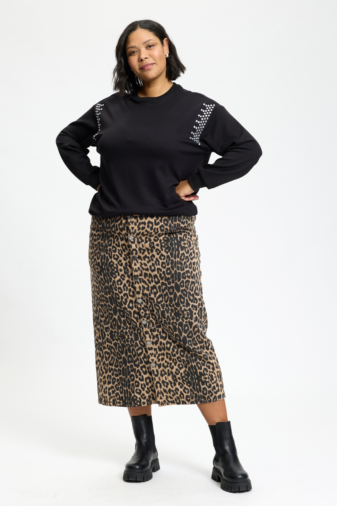 ANY - Melissa 289 - Sweatshirt - Black