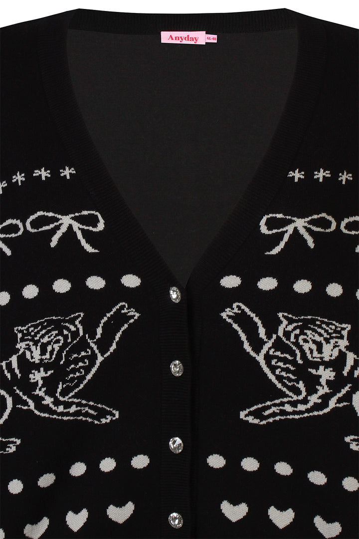 ANY - Tabitha 300 - Cardigan - Black