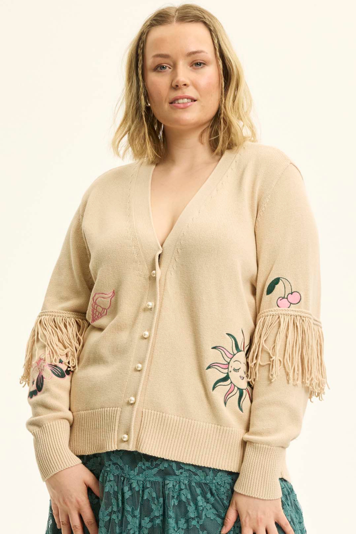 ANY - Bloom 332 - Cardigan - Sand