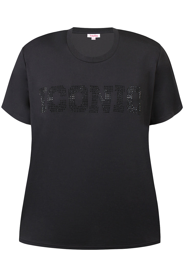 ANY - Dahlia 333 - T-shirt - Black