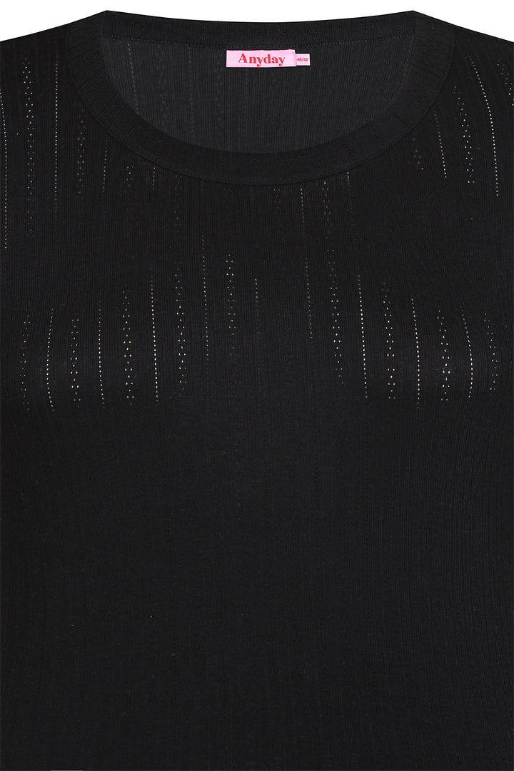 ANY - Magnolia 349 - T-shirt - Black