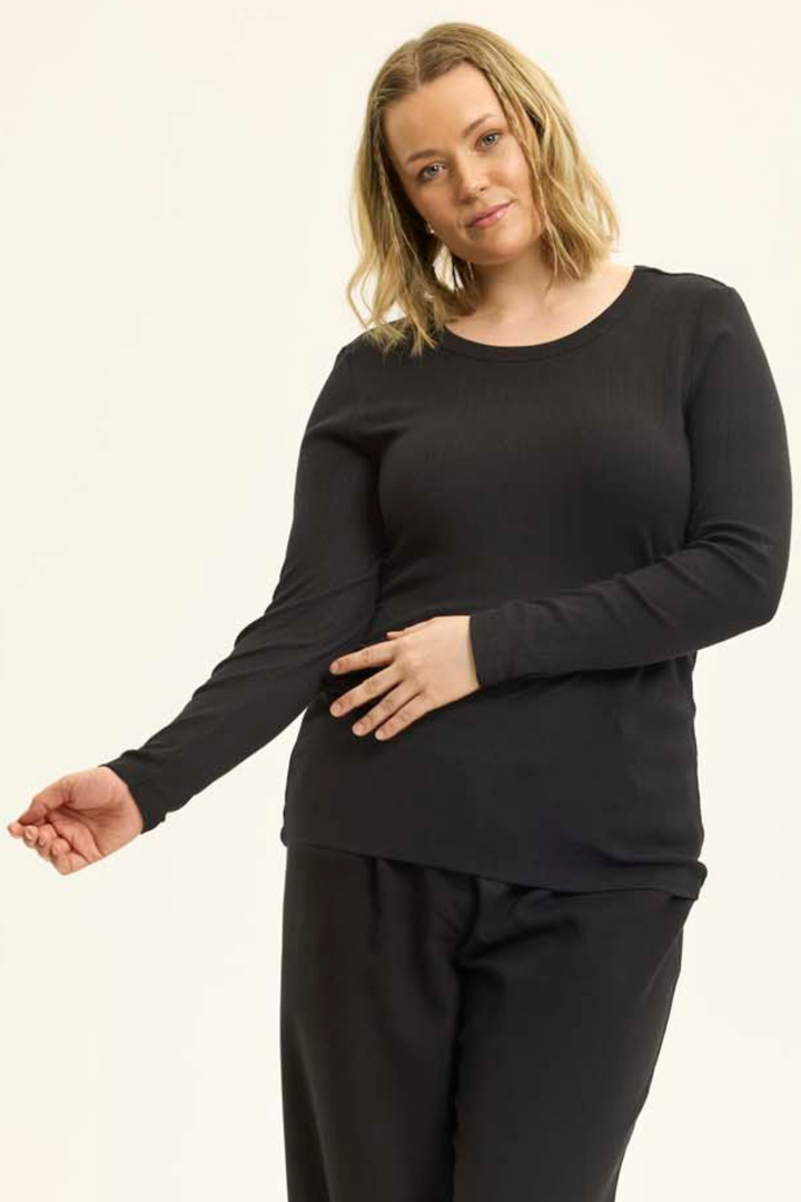 ANY - Magnolia 350 - T-shirt - Black