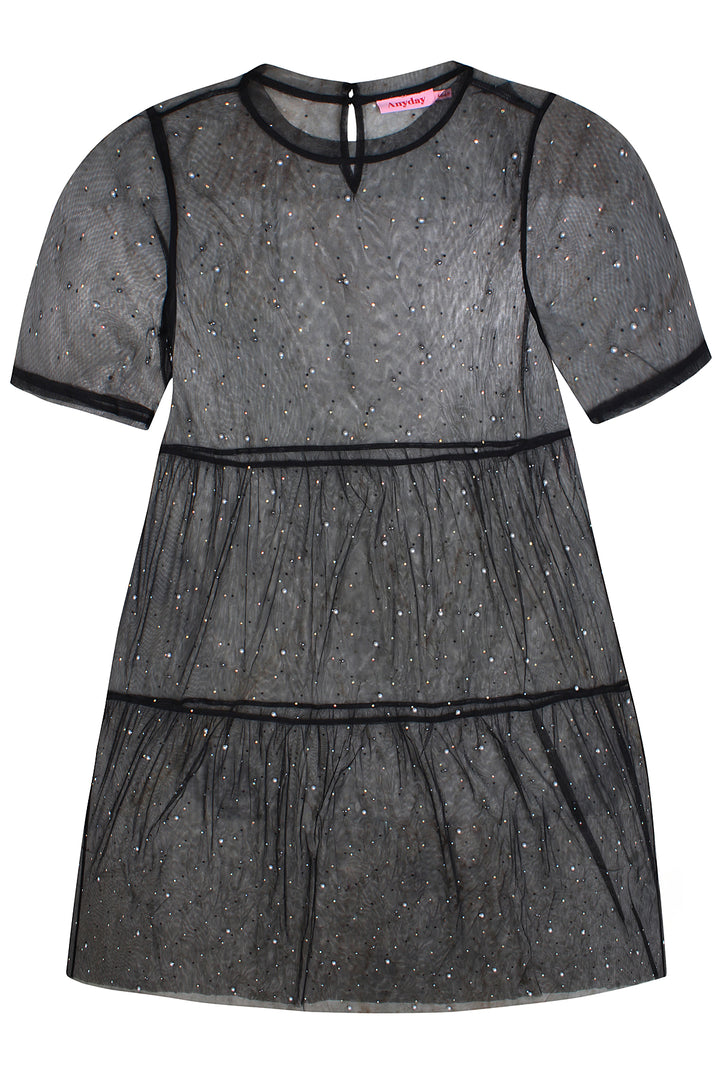 ANY - Ligera 356 - Mesh dress - Black